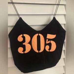 Seamless Cord Strap Crop Top